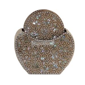 Incrustation d'os en forme de cercle faite à la main abordable avec sous-verres personnalisés polis de haute qualité fournitures de cuisine accessoires de napperons - Product Image 1