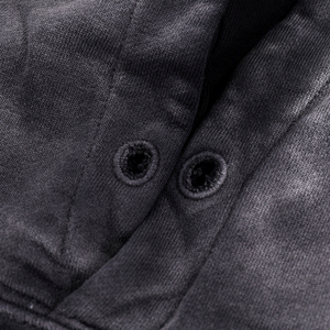 Sudadera con capucha de lavado ácido a la moda de moda más vendida Sudadera con capucha informal antiencogimiento duradera de algodón Original para hombres - Product Image 4