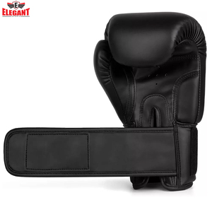 Guantes de boxeo de cuero PU con logotipo personalizado Guantes de boxeo de entrenamiento de sparring Fabricante al por mayor Guantes de kickboxing con impresión personalizada - Product Image 2