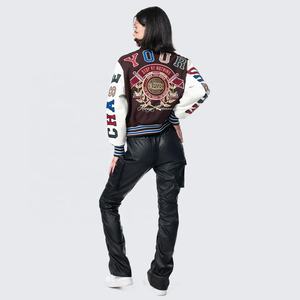 Custom Fashion New Design <b>Canvas</b> <b>Jacket</b> <b>Men</b> 3D Embroidery High Quality Waterproof Windproof Vintage Winter Wear Zipper - Product Image 3