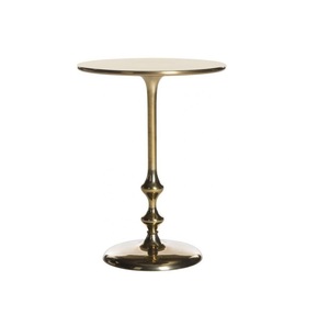 Hot Selling <b>Round</b> Shape <b>Coffee</b> <b>Table</b> With Work on Top and <b>Metal</b> Body for Livingroom Decoration - Product Image 1