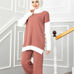 เสื้อผ้าอิสลามอาบายาเสื้อคลุมสำหรับผู้หญิง,เสื้อคาร์ดิแกนเสื้อถักแฟชั่นอิสลามแบบตุรกีสำหรับฤดูหนาวรุ่นใหม่ - Product Image 1