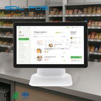 Caja Registradora Táctil Capacitiva de Alta Sensibilidad con Puerto Serie RS232, Precio al por Mayor, Ideal para Talleres con Alto Riesgo de Polvo, Diseño Minimalista
