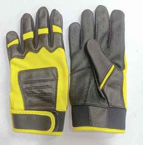 Los mejores guantes de bateo de béisbol de cuero genuino del fabricante personalizados con la impresión de su logotipo Equipo de entrenamiento de alta calidad - Product Image 1