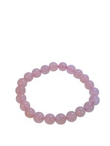 Amayra Cristal de qualité supérieure Pierre semi-précieuse artisanale Pierre précieuse extensible Quartz rose Bracelet Chakra Bracelet en cristal naturel - Product Image 6
