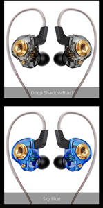 Écouteurs TWS <span class=keywords><strong>QKZ</strong></span> AK6 SRS avec micro, HIFI, basses profondes, réduction de bruit LHDC pour utilisation mobile, basses puissantes, pour les amateurs de musique - Product Image 2