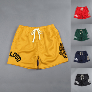 2025 hommes mode séchage rapide multicolore sport Shorts nouveau pantalon de plage maille quarts polyester élasthanne tricoté méthode de tissage - Product Image 2