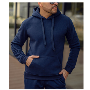 2024 nouveau produit de qualité supérieure hommes coton fait pull survêtement ensemble deux pièces hommes survêtement à vendre à bas prix - Product Image 5