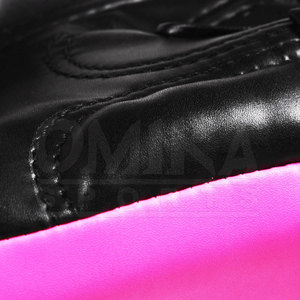 Gants de boxe en cuir 8oz & 12oz sur mesure pour adultes équipement sportif d'entraînement de kickboxing avec poignées à motif imprimé - Product Image 5