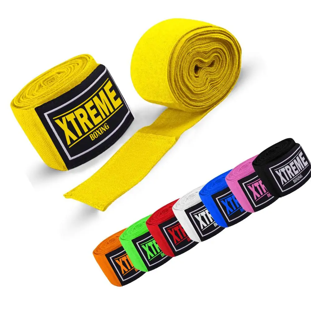 PRO Extra Long Mexican Style 200" Boxers Hand Wraps for , Kickboxing, Muay Thai, and MMA,BJJ , Karate , Kung Fu