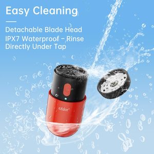 Mini Afeitadora Eléctrica Portátil Recargable USB-C, Maquinilla de Afeitar Rotatoria de Una Sola Cuchilla, Resistente al Agua IPX7, Repuesto para Hombres y Mujeres - Product Image 5