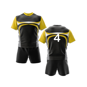 Venta al por mayor de ropa deportiva personalizada, camiseta de rugby, chándal, conjunto completo de sublimación o kit de Rugby con impresión digital de corte y costura - Product Image 3
