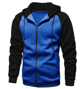 Sweats à capuche de style à la mode pour hommes Slim Fit Durable Men Designer Hoodies Color Block Sweatshirt - Product Image 4
