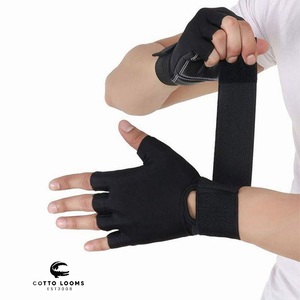 Gants d'haltérophilie en cuir personnalisés OEM Premium Quality Gym Fitness Training ODM Manufacturer Supplier - Product Image 3