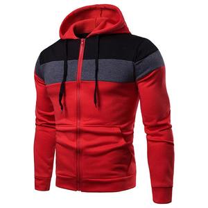 Custom Logo Heavyweight <b>Thermal</b> Thick Breathable Full Zip Hoodies Cotton Plain <b>Men</b> <b>Clothing</b> Zipper Style Hoodies - Product Image 4