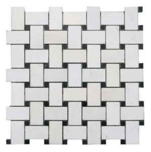 Mosaico de Mármol Blanco Lechoso Niles, Pulido/Acristalado, Forma Irregular, 8mm de Grosor, Resistente al Agua, Ecológico, 5 Años de Garantía, para Paredes Interiores - Product Image 3