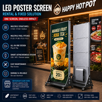 Affichage numérique LED couleur pleine TOPvision, modèle personnalisable P2R1G1B, étanche pour une utilisation en intérieur/extérieur, applications multiples