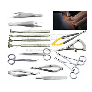 Juego de instrumentos quirúrgicos de blefaroplastia Manual profesional para procedimientos de párpados Acero inoxidable reutilizable y ecológico - Product Image 5