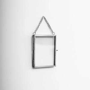 Cadre photo en métal rétro durable, verre hautement translucide, support créatif pour fleurs et plantes, cadre miroir carré DIY - Product Image 6