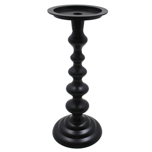 Soporte de pilar de vela de aluminio de Venta caliente soporte de vela de Color plateado pulido para boda y decoración del hogar hecho a mano - Product Image 5