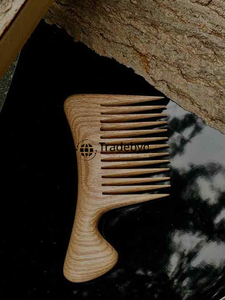 Tradebyd-Peine orgánico de madera para controlar la caspa, peine desenredante para todo tipo de cabello - Product Image 5