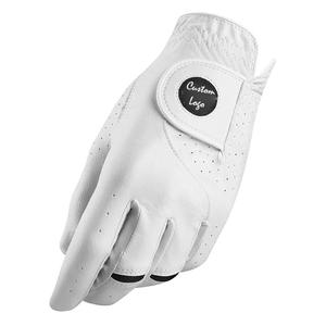 Gants de golf professionnels en cuir véritable de haute qualité pour hommes, confortables, main gauche, antidérapants, extensibles, personnalisables avec crochet - Product Image 6