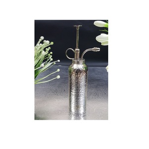 <b>Silver</b> <b>Spray</b> Bottle for Garden Mist With Mist Pump & Watering Cans Sprayer Hand Made Embossed Finish Available in INDIA - Product Image 3