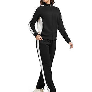 Survêtement de sport de gymnastique imprimé personnalisé de haute qualité pour femmes respirant nouveau Design grande taille Streetwear solide ensemble de sport pour femmes - Product Image 4