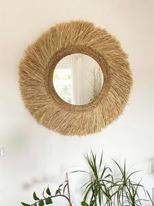Espejo de Pared de Mimbre, Decoración del Hogar, Espejo de Ratán Tejido, Decoración de Pared, Fabricante Vietnamita KingCraftViet, Gran Oferta, Mejor Precio - Product Image 4