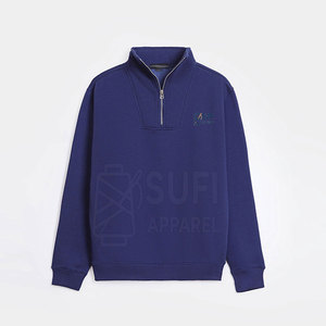 Sweat-shirt à capuche décontracté d'hiver, haut léger pour activités de plein air, sweat-shirt à fermeture éclair pour homme, impression numérique en faible MOQ - Product Image 5
