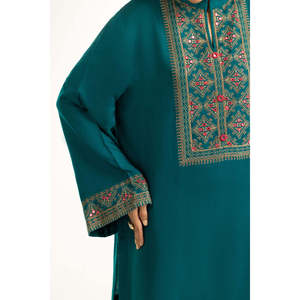 Traje Formal de 3 Piezas con Bordado de Pashmina IUSTKSD-1271 - Product Image 3