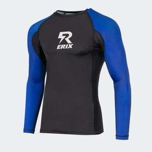 Rashguard personnalisé à manches longues pour hommes MMA & BJJ, maillot de compression sublimé avec logo personnalisé, vêtements d'arts martiaux - Product Image 5