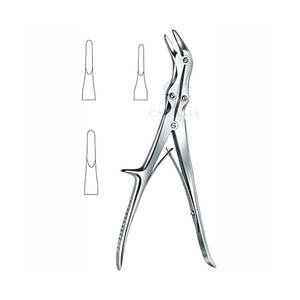 Alta calidad 23cm doble acción Echlin hueso Rongeur 2mm alicates herramienta de cirugía Manual de acero inoxidable hecho en Pakistán - Product Image 2