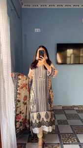 <strong>Brightly</strong> Colored Ethnic Kurti with Comfortable Fit and Easy Care <strong>Fabric</strong> with Bold Patterns for Beach and Casual Outings - Product Image 5