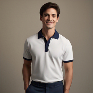 เสื้อโปโลแขนสั้นสำหรับผู้ชายเสื้อโปโลสำหรับใส่วิ่งออกกำลังกาย - Product Image 1