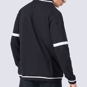 OEM personalizado Chenille bordado cuero manga Vintage béisbol Letterman chaqueta para hombres transpirable Varsity chaquetas - Product Image 3