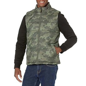 Chaleco Acolchado Grueso Sin Mangas con Logotipo Personalizado, Chaquetas de Alta Calidad para Hombre, Impermeables, Resistentes al Viento, Transpirables, 100% Poliéster, para Uso en Exteriores - Product Image 1