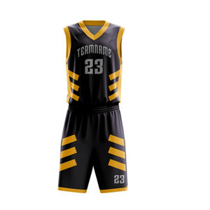 Los uniformes de baloncesto transpirables más vendidos en varios colores Diseño de logotipo personalizado disponible en Tallas grandes - Product Image 4