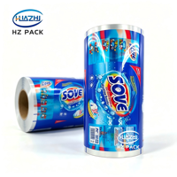 Rouleaux de films plastiques souples laminés PET de haute qualité pour emballages de sachets de lessive, de lotions et de produits alimentaires, résistants à l'humidité