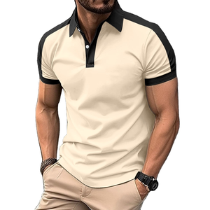 Wholesale Blank Customized Embroidered Logo Unisex Winter Organic Cotton Knitted Anti-Wrinkle Quick Dry Men's Shirts - Product Image 1