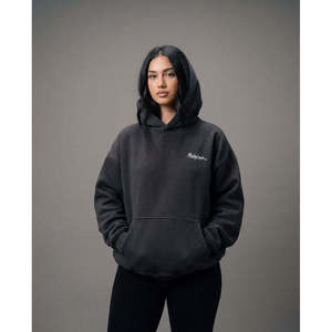 Sweat à capuche pour homme, tissu doux au toucher, denim, logo personnalisé disponible, directement de l'usine - Product Image 2