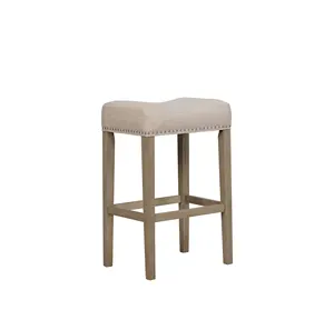 26 인치 바 의자 현대 나무 닦았 금발 색상 럭셔리 디자인 프리미엄 품질 저렴한 가격