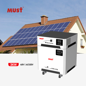 MUST 5000W Système solaire complet hors réseau 3KW 4KW 5KW <span class=keywords><strong>Panneaux</strong></span> <span class=keywords><strong>solaires</strong></span> tout-en-un Prix du système d'énergie pour l'électricité domestique - Product Image 1