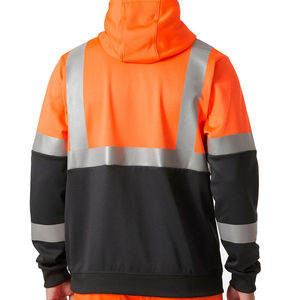 Veste de travail à capuche unisexe en tissu vintage personnalisé en coton polyester, certifiée CE, résistante à l'abrasion - Product Image 6