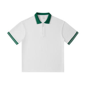 T-shirt personnalisé avec logo de marque, style streetwear tendance, coupe oversize, épaules tombantes, manches courtes, tissu épais, style hip-hop - Product Image 2