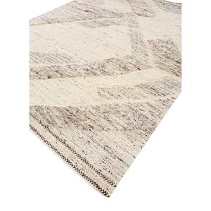 พรมขนสัตว์ทอมือลายเรขาคณิตขนาดใหญ่ Abrash Ivory รุ่น Adwl-13150 รูปทรงสี่เหลี่ยมผืนผ้า สำหรับตกแต่งบ้าน ห้องนั่งเล่น ทางเดิน และทางเข้าบ้าน - Product Image 2