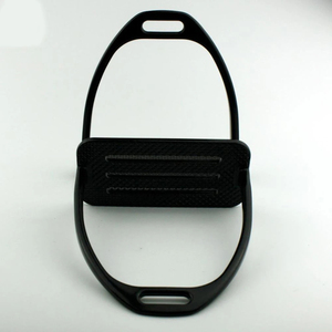 Nuevos Estribos de Equitación Personalizados de Cuatro Barras en Color Negro, Antideslizantes, con Protección para los Tobillos, Sólidos, Veterinarios - Product Image 6