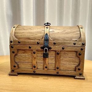 NATURAL SOLID <b>WOODEN</b> GIFT <b>BOX</b> BAMBOO Jewellery <b>Box</b> Cosmetic <b>Box</b> for Christmas Decoration - Product Image 1