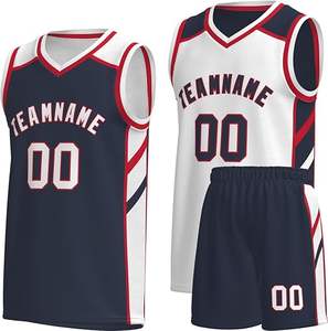 ชุดบาสเก็ตบอลชุดทีมบาสเก็ตบอลกางเกงขาสั้นผ้าเจอร์ซีย์ผลิตตามแบบ2025 - Product Image 3