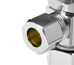 Латунный Угловой клапан 3/8 "OD X 3/8" OD X 1/2 "<span class=keywords><strong>FIP</strong></span>, бессвинцовый антикоррозийный для систем высокого давления (сертификат ISO 9001) - Product Image 5